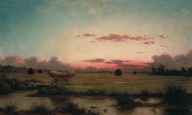 Pantanos en Rhode Island, Martin Johnson Heade